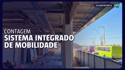 Veja obras do Terminal Sede do Sistema Integrado de Mobilidade (SIM) de Contagem