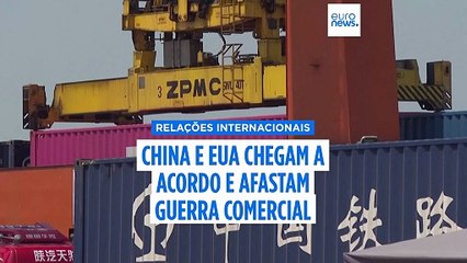 Pequim confirma assinatura de acordo comercial com os EUA