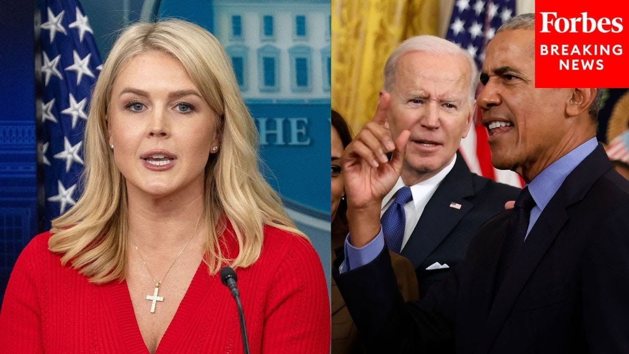 Karoline Leavitt Points Finger Squarely At Obama And Biden In Defense Of Trump Iran Policy