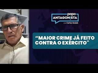 Santos Cruz: Bolsonaro cometeu “maior crime já feito contra o Exército"