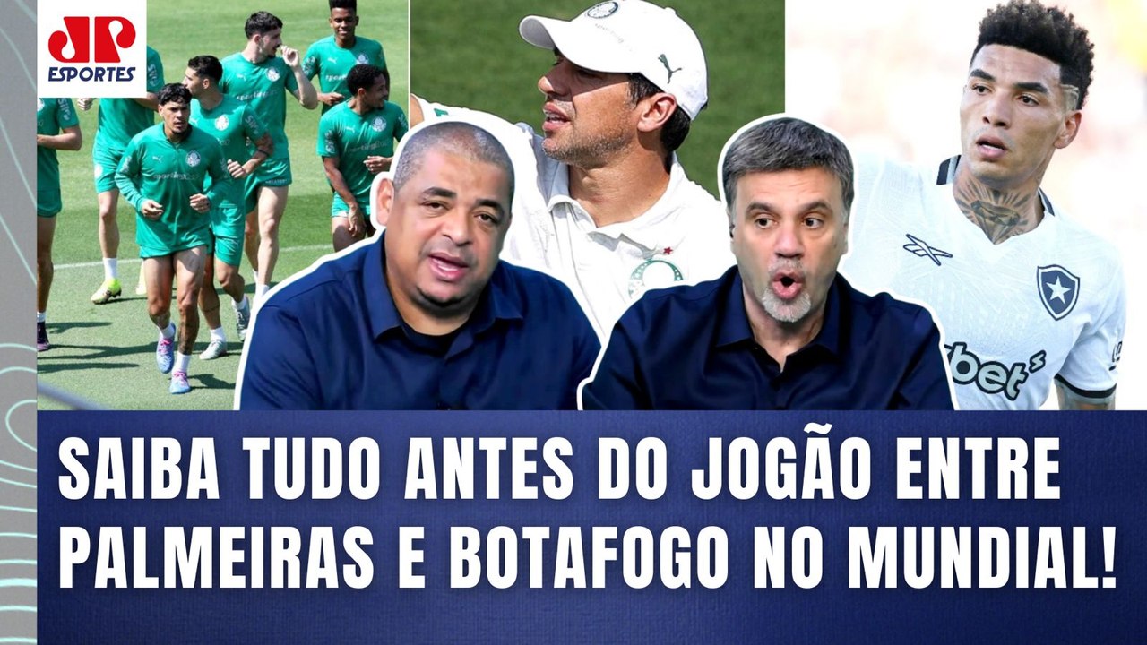 "É INFORMAÇÃO! O que SE FALA nos BASTIDORES é que o Palmeiras contra o Botafogo PODE..." SAIBA TUDO!