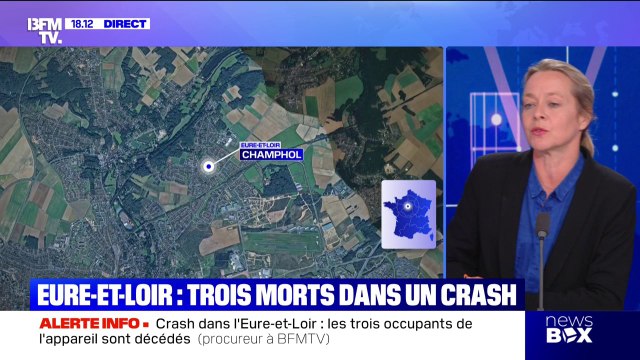 Trois morts après le crash d'un avion de tourisme près de Chartres (Eure-et-Loir)