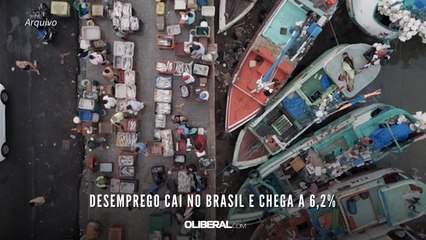 Desemprego cai no Brasil e chega a 6,2%