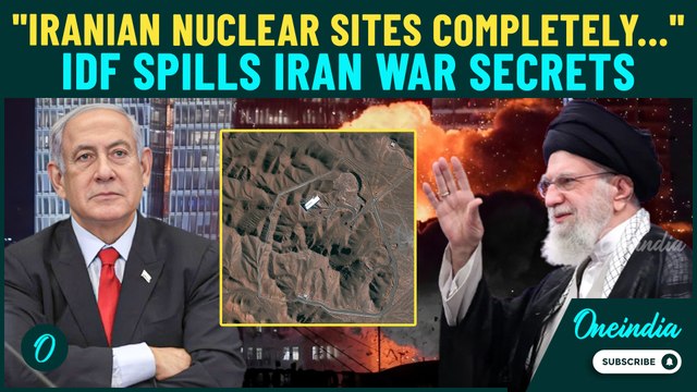 Israel REVEALS War Secrets: IDF Confirms 11 Scientists, 200 Launchers & 3 Nuke Sites DESTROYED