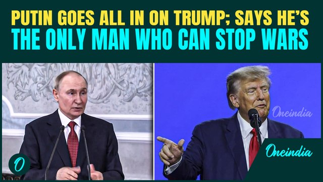 Putin Praises ‘Courageous’ Trump Who ‘Cheated Death Twice’; Says Trump Wants Peace in Russia-Ukraine