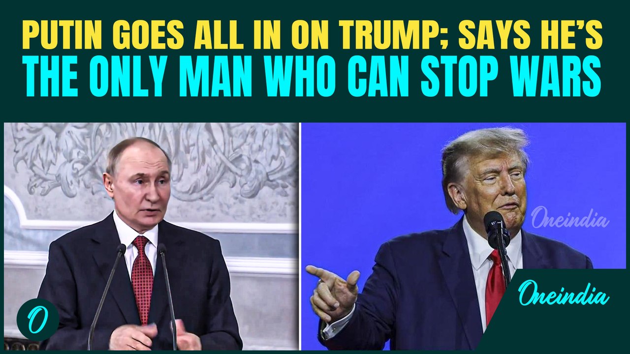 Putin Praises ‘Courageous’ Trump Who ‘Cheated Death Twice’; Says Trump Wants Peace in Russia-Ukraine