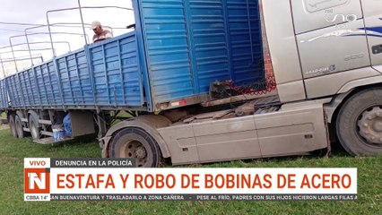 ESTAFA Y ROBO DE BOBINAS DE ACERO