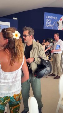 Guillaume Canet Les célébrités au Jumping Longines à Paris, France, le 20 juin 2025