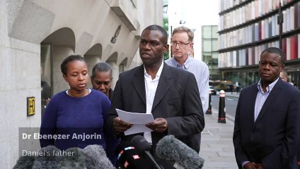 Ebenezer Anjorin: ‘No sentence will bring back our son’