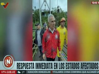 Táchira | Gobierno regional se mantiene desplegado para supervisar el impacto de las lluvias