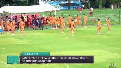 Daniel Paulista fala sobre desafios à frente do time Rubro-Negro