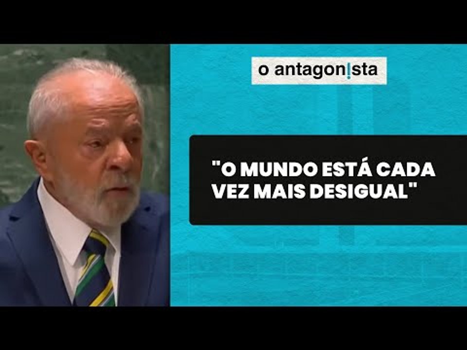 Na abertura da Assembleia-Geral da ONU, Lula voltou a discursar contra a fome e a desigualdade.