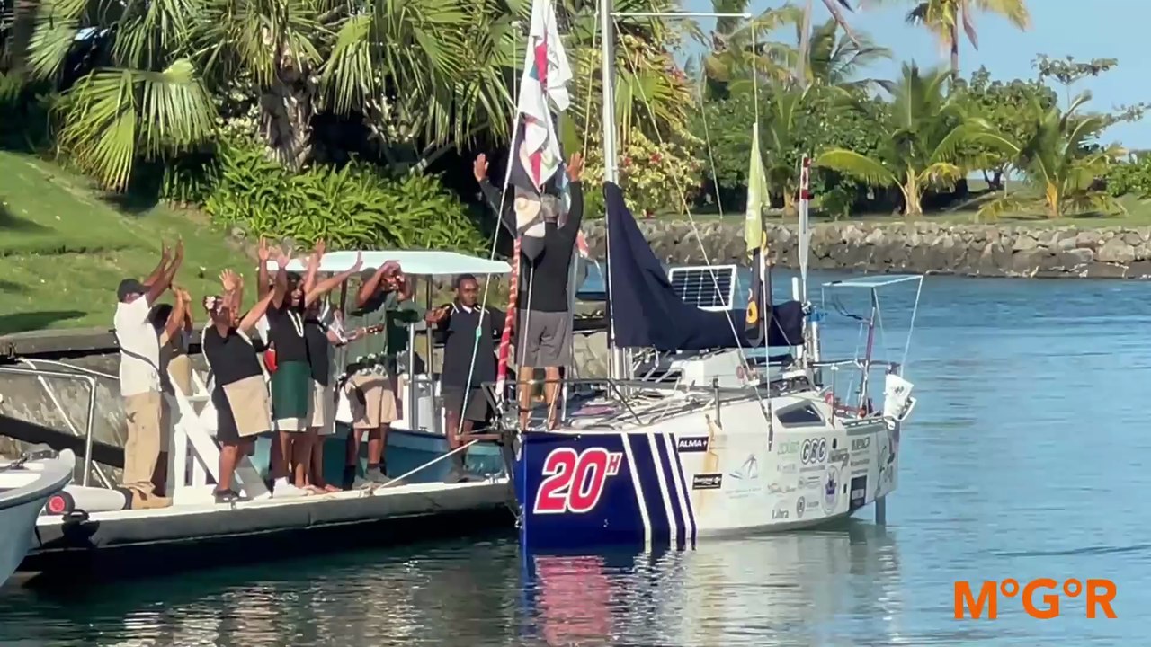 ALMA Class Globe 580 / 2025 - 16 000 milles en solo à travers l'Atlantique Nord et le Pacifique sur un petit bateau en contrepl...