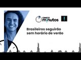 Cinco minutos: Brasileiros seguirão sem horário de verão