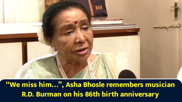 “We miss him…”, Asha Bhosle remembers musician R.D. Burman on his 86th birth anniversary