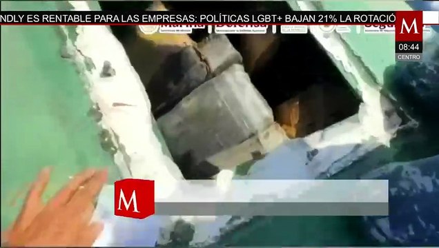 Golpe al narco: decomisan 3.5 toneladas de cocaína frente a costas de Guerrero