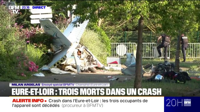 Crash d'avion: aucune maison touchée dans la zone résidentielle ou s'est écrasé l'avion