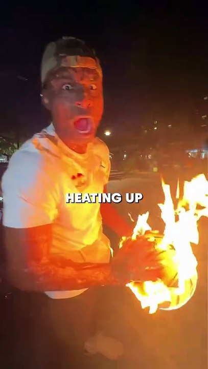 Lethal Shooter's Fire Basketballs