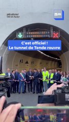 Le tunnel de Tende inauguré et prêt à la circulation !