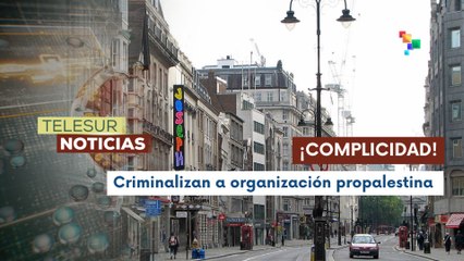 Reino Unido busca declarar a organización propalestina como terrorista