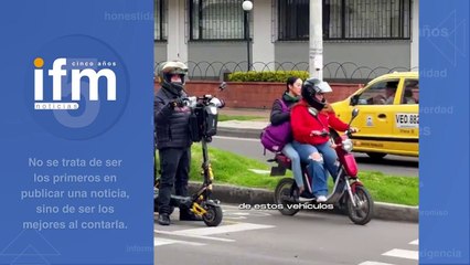 Alcalde Galán se pronunció sobre sobre proyecto de ley que autoriza la circulación de vehículos motorizados en ciclorrutas