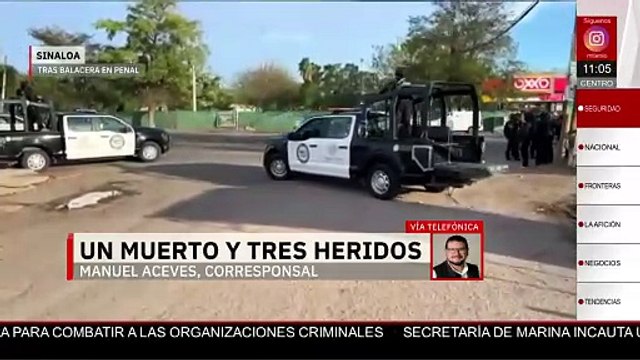 Decomisan celulares, radios y nueve armas tras balacera en penal de Aguaruto