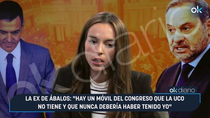 La ex de Ábalos: "Hay un móvil del Congreso que la UCO no tiene y que nunca debería haber tenido yo"