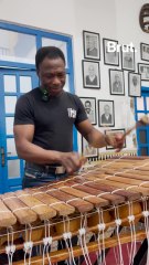 Leçon de balafon avec Aly Keïta