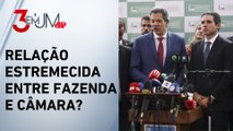 Derrota do IOF gera novo atrito entre Hugo Motta e Fernando Haddad no Congresso