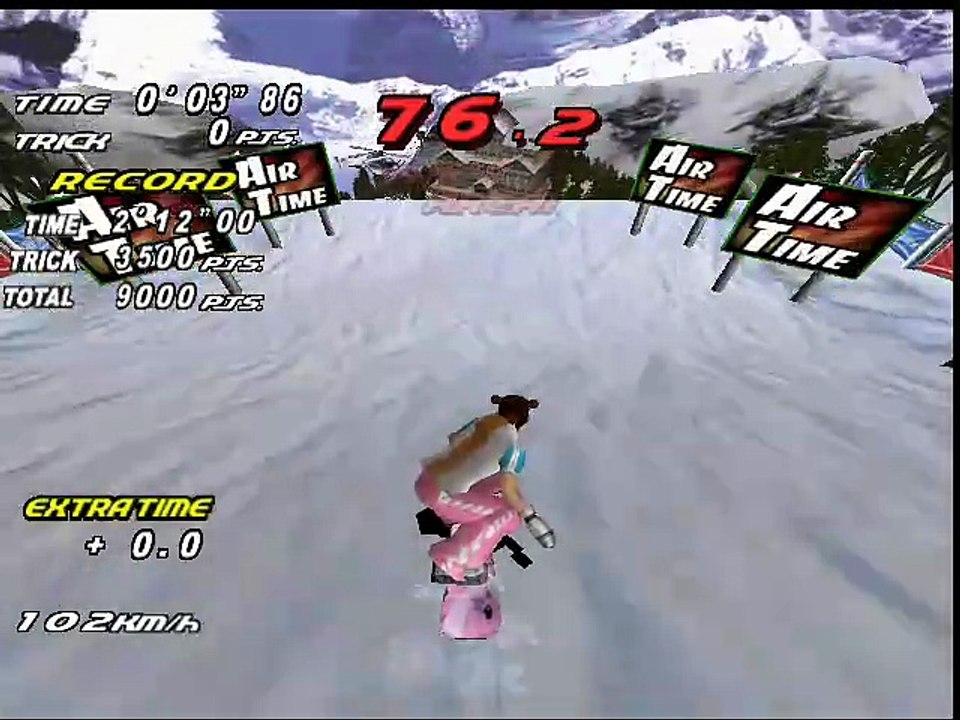 Rippin' Riders Snowboarding online multiplayer - dreamcast