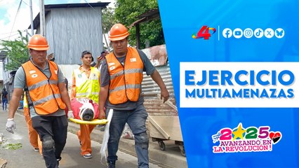 🚨 Barrio La URSS participa en Ejercicio Multiamenazas para salvar vidas 👨‍👩‍👧‍👦