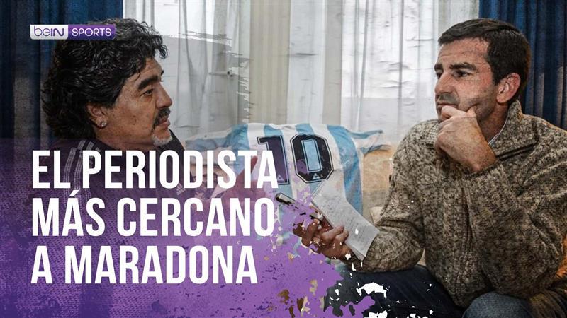 El periodista mas cercano a Diego Armando Maradona se abre sobre su relación con el diez