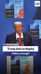 Journalist: Trump aims to display military strength