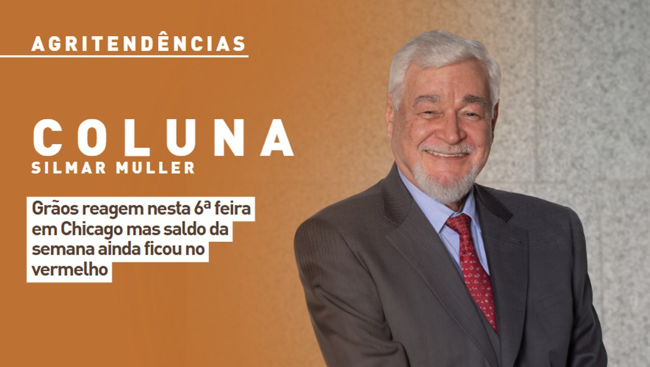 Grãos reagem nesta 6ª feira em Chicago mas saldo da semana ainda ficou no vermelho