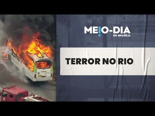 35 ônibus foram incendiados por ação de milicianos no Rio de Janeiro