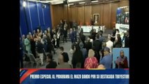 Presidente Maduro entregó el Premio Especial al programa Con El Mazo Dando