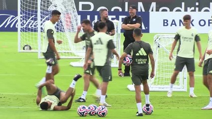 Real Madrid - Mbappé de plus en plus en forme à l'entraînement