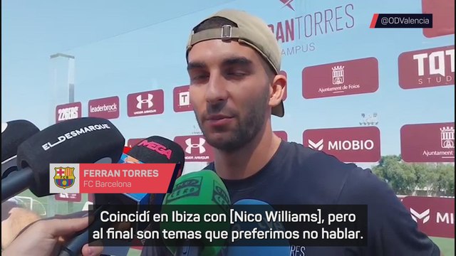 El guiño de Ferran Torres a Nico Williams: Podríamos formar un buen tridente