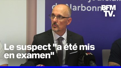 Incendie dans l'Aude: la conférence de presse de Éric Camous, procureur de la République de Narbonne