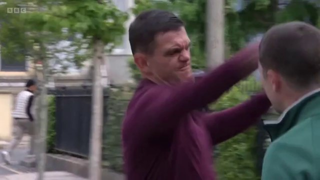Eastenders Jack Branning Punches Harry Mitchell 17th October 2024