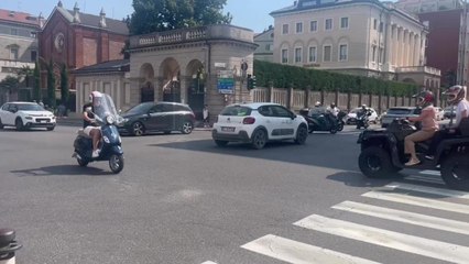 Bergamo, il blackout manda in tilt i semafori