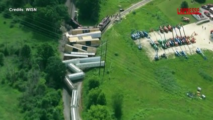 Wisconsin, deraglia un treno che trasportava gasolio e gas esilarante