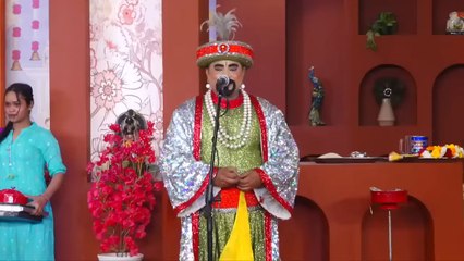 जादूगर की एंट्री से मच गई अफरा-तफरी | पूज्य अनिरुद्धाचार्य जी महाराज | Live कथा ड्रामा ⁩