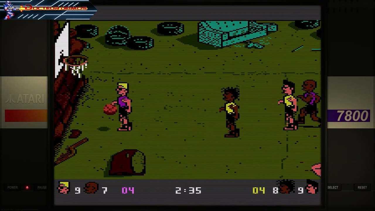 [Longplay] BasketBrawl (Atari 7800)