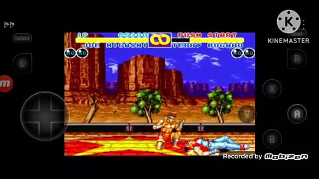 Fatal Fury 2 Joe Higashi vs Terry Bogard fala de vitória do Terry Bogard em português