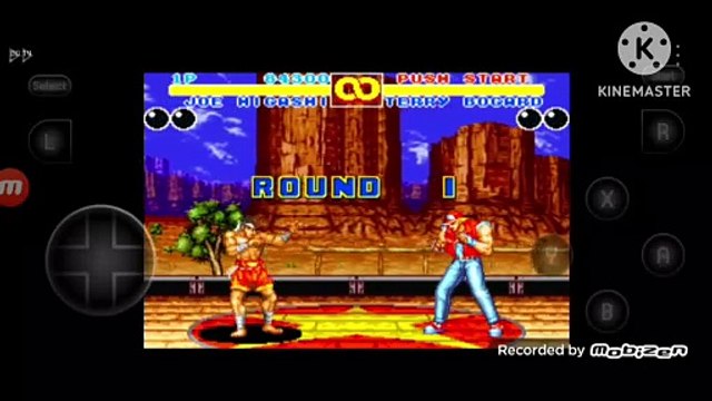 Fatal Fury 2 Joe Higashi vs Terry Bogard fala de vitória do Joe Higashi em português