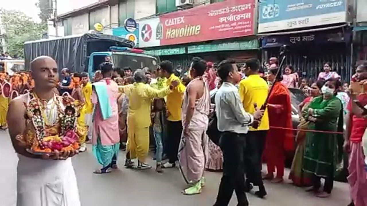 ঢাকার রাজপথে রথযাত্রা-২০২৫ এর বর্ণাঢ্য শোভাযাত্রা, ইসকন মন্দির থেকে ঢাকেশ্বরী মন্দির