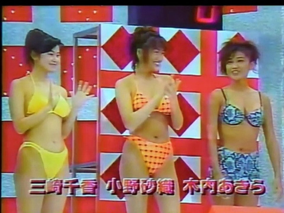 炎のチャレンジャー　水着ジョギング