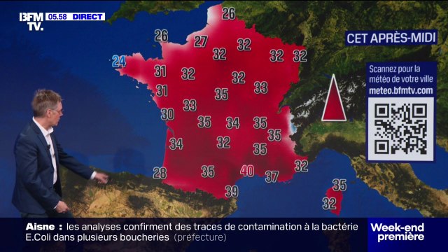 MÉTÉO - Un dôme de chaleur sur toute la France, les températures très élevées ce samedi