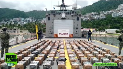 Decomisan 3 toneladas de cocaína en un narcosubmarino en las costas Acapulco